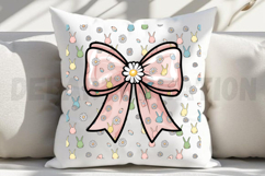 Easter Coquette Bow Sublimation PNG Product Image 4