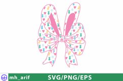 Easter Coquette Bunny SVG PNG Design Product Image 1