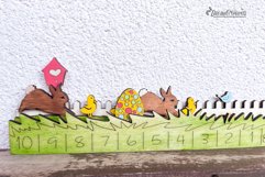 Easter Countdown Calendar Laser Cut Design Product Image 4