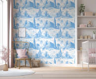 Easter Toile Seamless Patterns Product Image 14