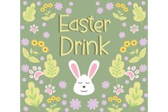 Easter Tumbler Wrap Sublimation Product Image 2