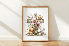 Easter Cross Clipart Sublimation Product Image 3