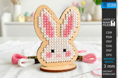 Easter Cross Stitch Laser Cut Bundle | Embroidery Blank SVG Product Image 2