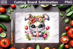 Easter Cutting Board | Easter Bunny Cutting Board Product Image 1