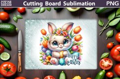 Easter Cutting Board | Easter Bunny Cutting Board Product Image 1