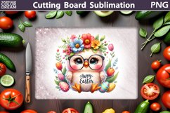Easter Cutting Board | Easter Chicken Cutting Board Product Image 1