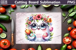Easter Cutting Board Bundle | Easter Animals Cutting Board Product Image 8