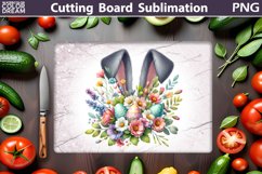 Easter Cutting Board Bundle | Easter Animals Cutting Board Product Image 9