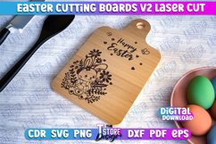 Easter Cutting Boards | Bunny Laser Cut | Easter Design v.2 Product Image 1