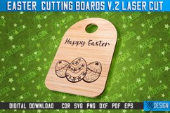 Easter Cutting Boards | Bunny Laser Cut | Easter Design v.2 Product Image 1