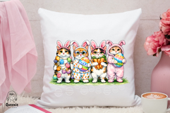 Cute Easter Day Cat Bunny Product Image 3
