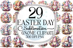 Easter Day Gnome Sublimation Bundle Product Image 1