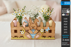 Easter Decor Laser Cut Bundle | Spring Boxes | Easter Basket Product Image 14