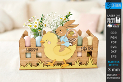 Easter Decor Laser Cut Bundle | Spring Boxes | Easter Basket Product Image 15