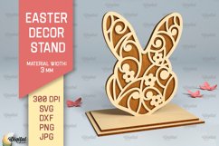 Easter Stands SVG Bundle. Easter Decor Laser Cut Product Image 4