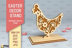 Easter Stands SVG Bundle. Easter Decor Laser Cut Product Image 9