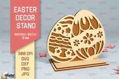 Easter Stands SVG Bundle. Easter Decor Laser Cut Product Image 10