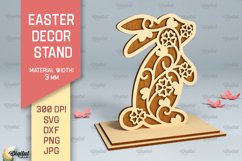 Easter Stands SVG Bundle. Easter Decor Laser Cut Product Image 11