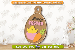 Decorative Easter Board | Decorative Mini Cutting Board |CNC Product Image 1