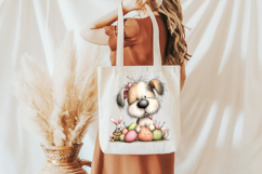 Easter Dog Clipart, Easter Sublimation PNG Product Image 5