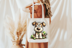 Easter Dog Clipart, Easter Sublimation PNG Product Image 5