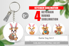 Keychain Easter Dog Product Image 1