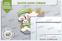 Easter Door Corners Laser Cut Bundle. Easter Decor SVG Product Image 2