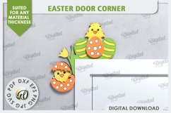 Easter Door Corners Laser Cut Bundle. Easter Decor SVG Product Image 6