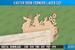 Easter Door Corner | Easter Design|Door Corner | Wall Décor Product Image 1