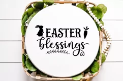 EASTER DOOR SIGN SVG I ROUND EASTER DOOR SIGN SVG I EASTER FARMHOUSE SIGN SVG