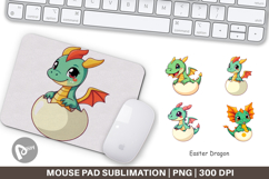 Mouse Pad Easter Dragon Product Image 1