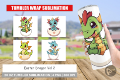 Tumbler Easter Dragon Product Image 1