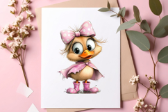 Easter Duck Clipart Product Image 3