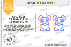 Easter Earrings Laser Cut Bundle. Spring Earrings SVG Product Image 12