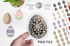 Easter Egg Sticker Product Image 1