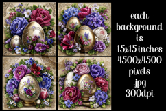 Easter Background, Easter Card, Easter Eggs Backgrounds, s1 Product Image 2