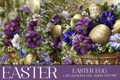Easter Background, Easter Card, Easter Eggs Backgrounds, s4 Product Image 1