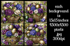 Easter Background, Easter Card, Easter Eggs Backgrounds, s5 Product Image 2