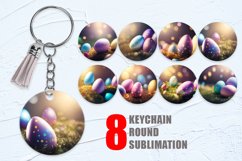 Keychain Easter Egg Bokeh | Keyring Product Image 1