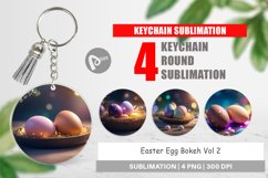 Keychain Easter Egg Bokeh Product Image 1