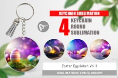 Keychain Easter Egg Bokeh Product Image 1