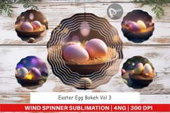 Wind Spinner Easter Egg Bokeh Product Image 1