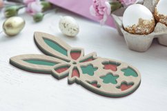 Easter Bunny Egg, Decorative Cut File Product Image 3