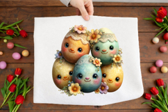 Easter Egg Clipart Sublimation Product Image 2