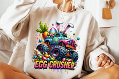 Egg Crusher PNG, Easter Truck, Easter PNG Sublimation, Egg Product Image 2