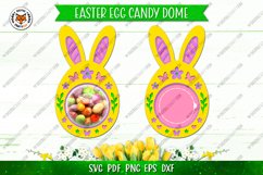 Easter Egg Ears Candy Dome, Easter Candy Holder DIY Product Image 4