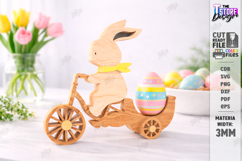 Easter Egg Holder Laser Cut | Easter Bunny | Egg Stand | CNC Product Image 1