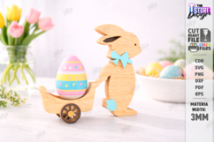 Easter Egg Holder Laser Cut | Easter Bunny | Egg Stand | CNC Product Image 1