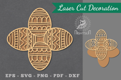 Easter Egg Laser Cut Decoration Product Image 1
