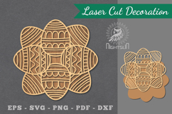 Easter Egg Laser Cut Decoration Product Image 1